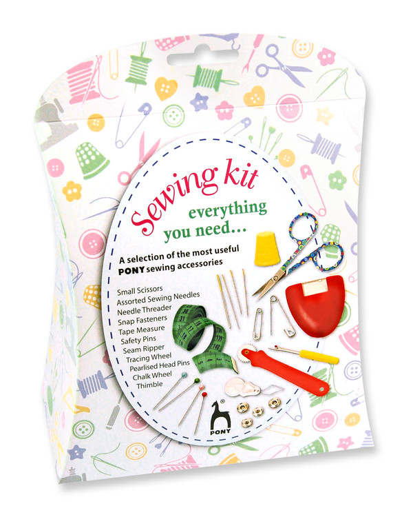 Sewing kit Pony, 10 osaa