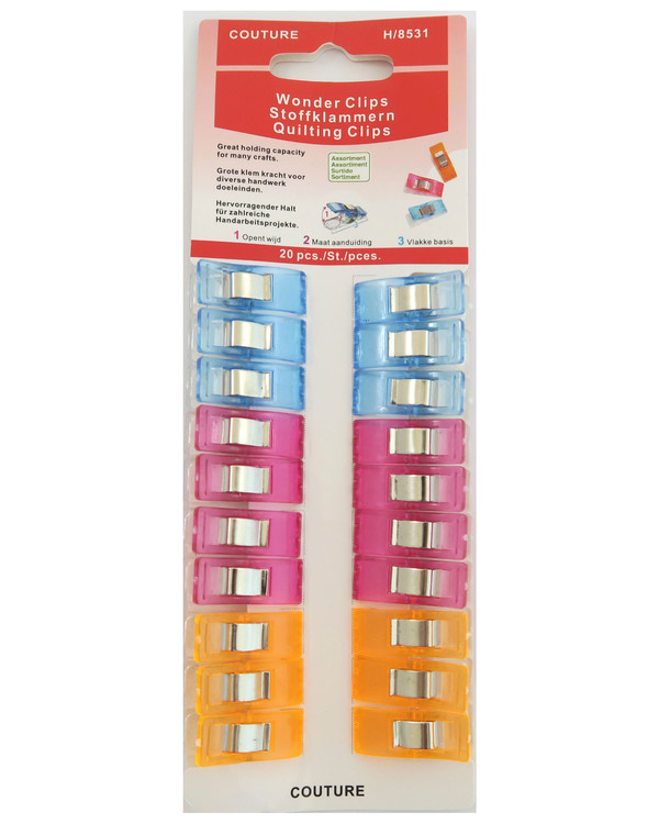 Stoffklemmer 20-pk
