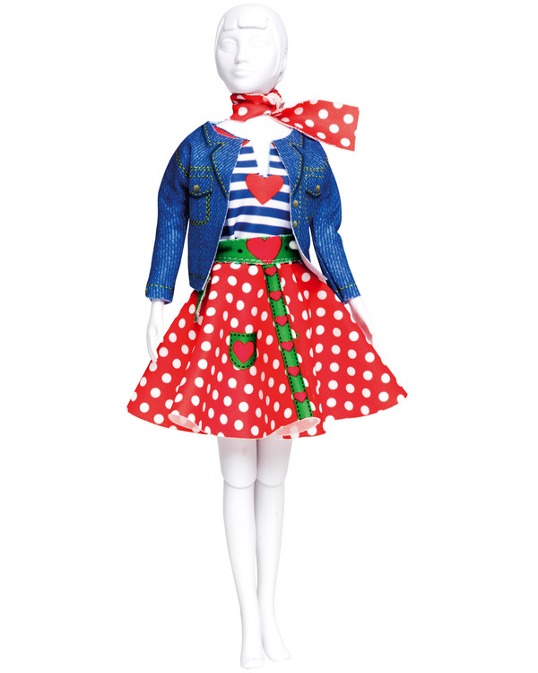 Dress Your Doll Outfit Polka Dots