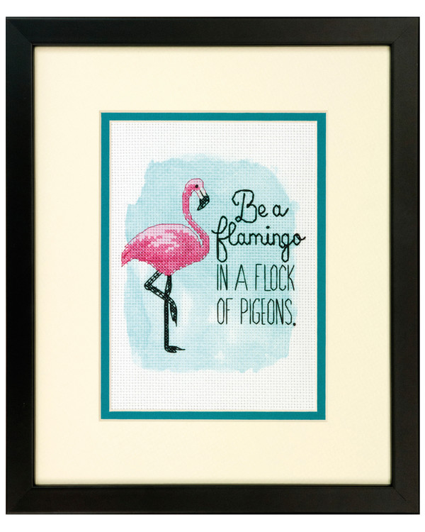 Bild Be a flamingo