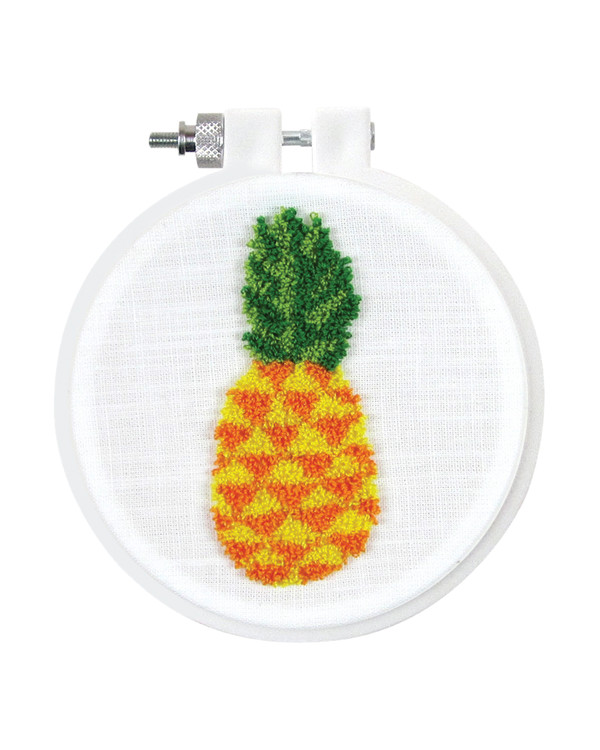 Punch needle kit Ananas