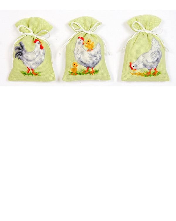 Duftposer Høns 3-pk