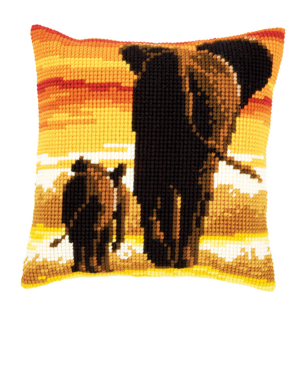Broderikit Kudde Safari