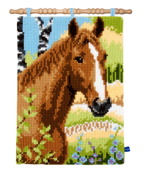 Broderikit Vepa Häst i grönska