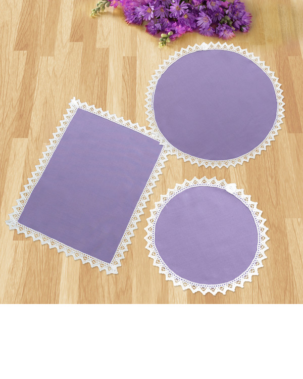 Duksett Doilies 3-pk