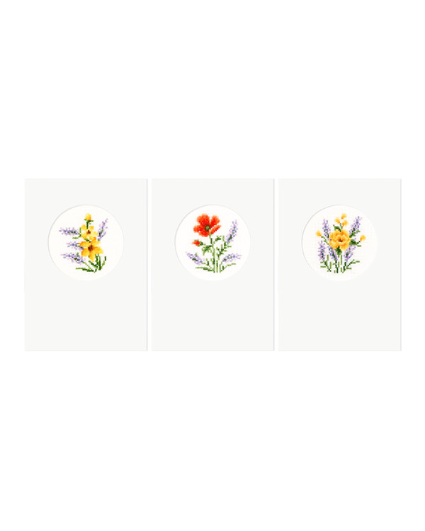 Kort Lavendel 3-pk