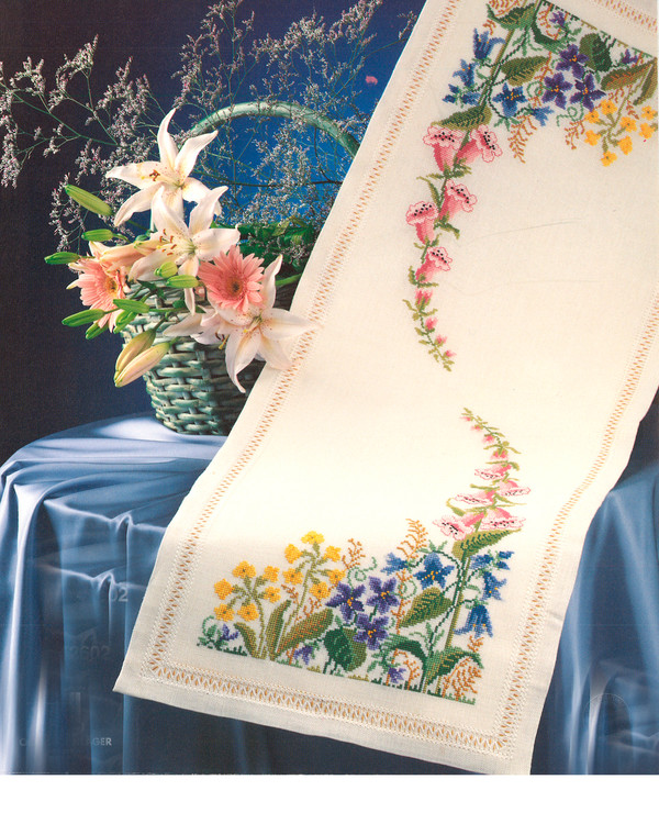 Løper Ville blomster Lin