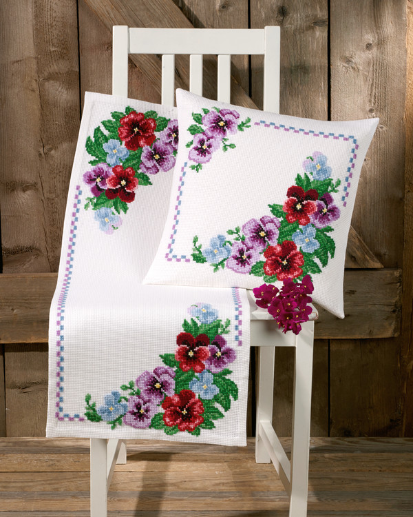 Pude Stedmoderblomster