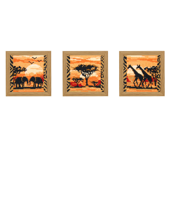 Broderipakke Bilde Afrika 3-pk
