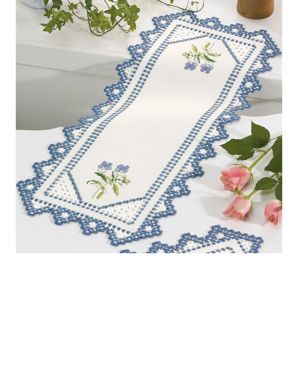Løper Hardanger Blå Fiol