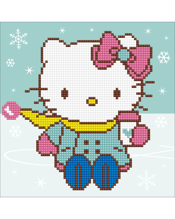 Diamond Painting Hello Kitty lumessa