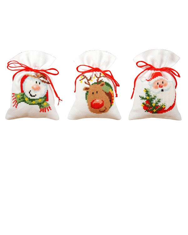 Broderipakke Duftposer Rudolfs venner 3-pk