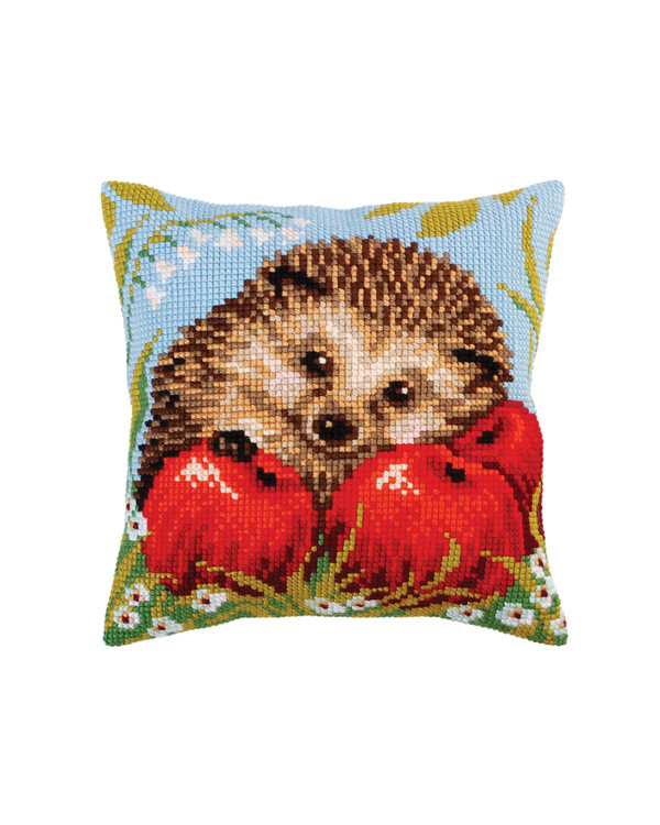 Broderikit Kudde Igelkotten