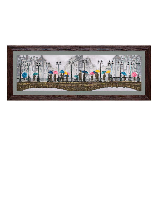 Broderikit Billede Promenade