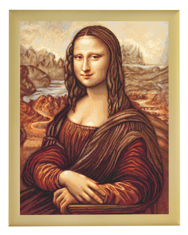 Stickpackung Bild Mona Lisa