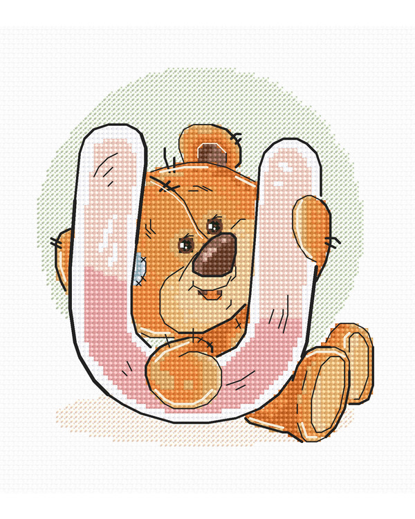 Broderikit Billede U