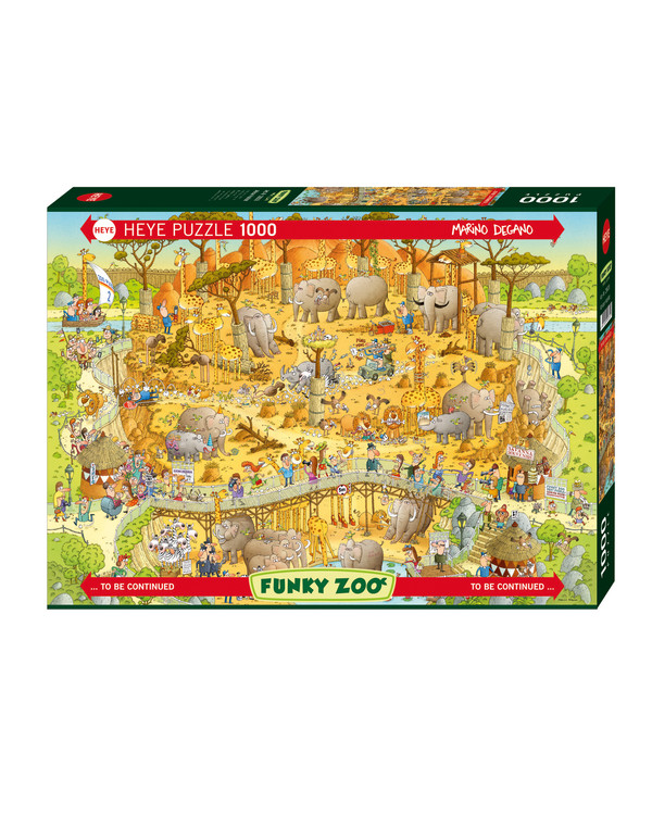 Puzzle Degano African Hai 1000 Teile