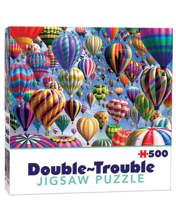 Dubbelsidigt Pussel Luftballonger 500 bitar