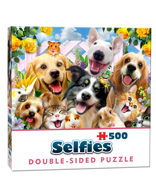 Doppelseitiges Puzzle Selfie 500 Teile