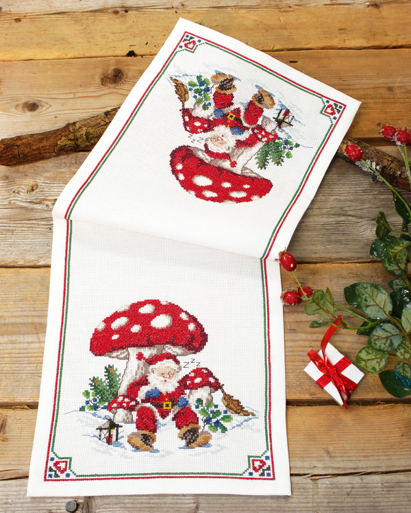 Kaitaliina Nukkuva joulupukki