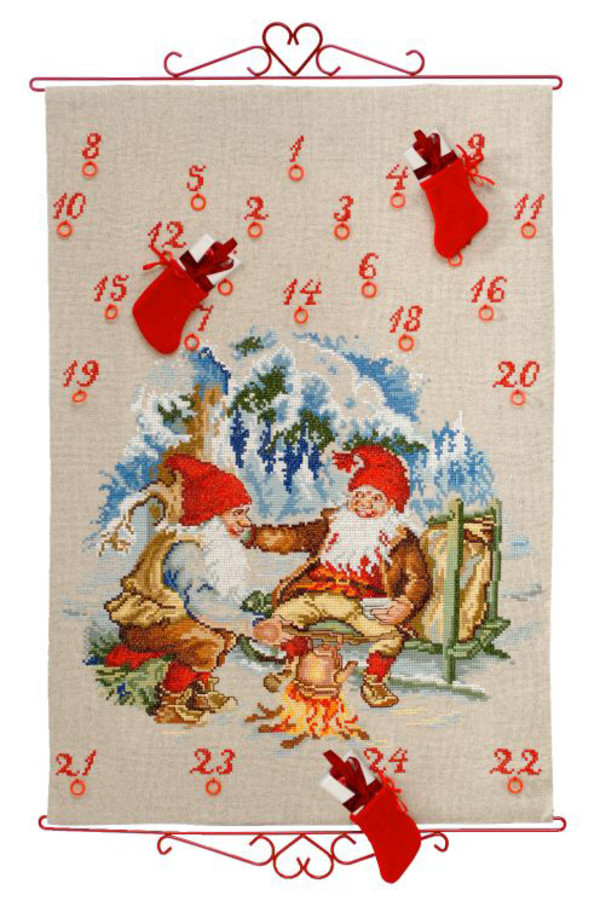Broderikit Kalender Pratstund