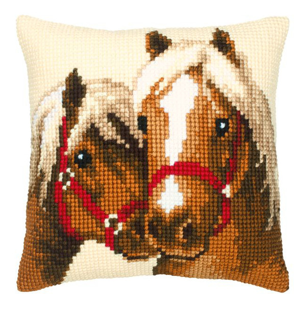 Broderikit Kudde Öm puff