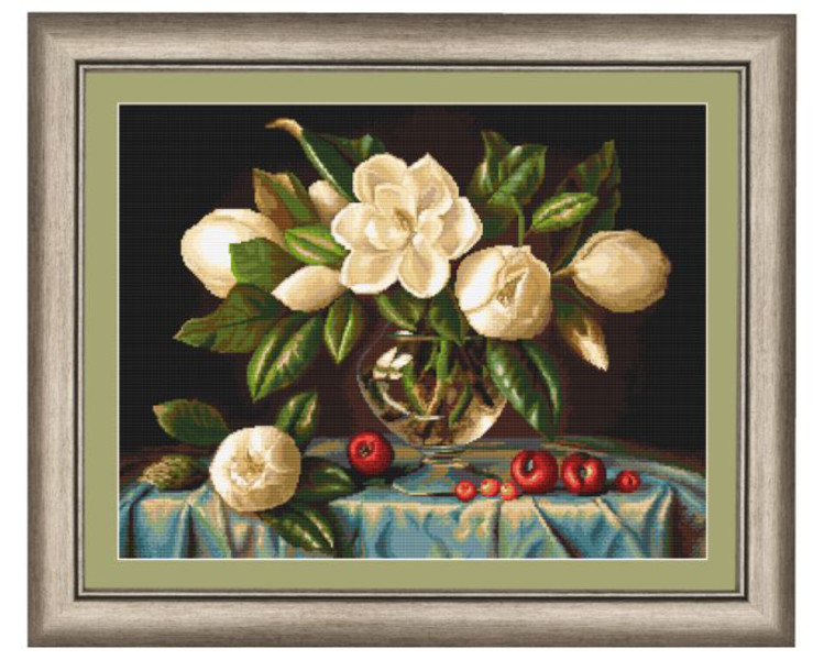 Broderikit Tavla Magnolia