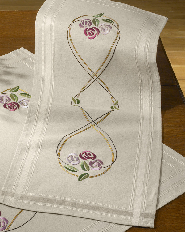 Broderikit Löpare Jugendrosor