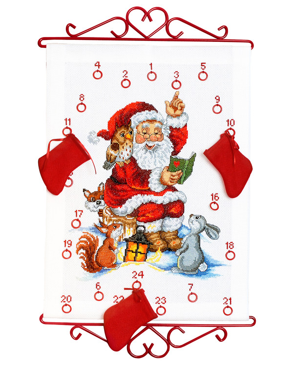Broderikit Kalender Julberättelser