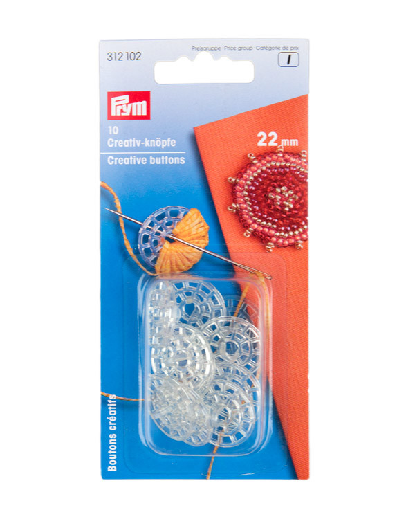 Kreativa knappar 22 mm