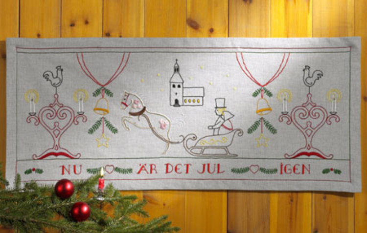 Broderikit Ritad allmogebonad