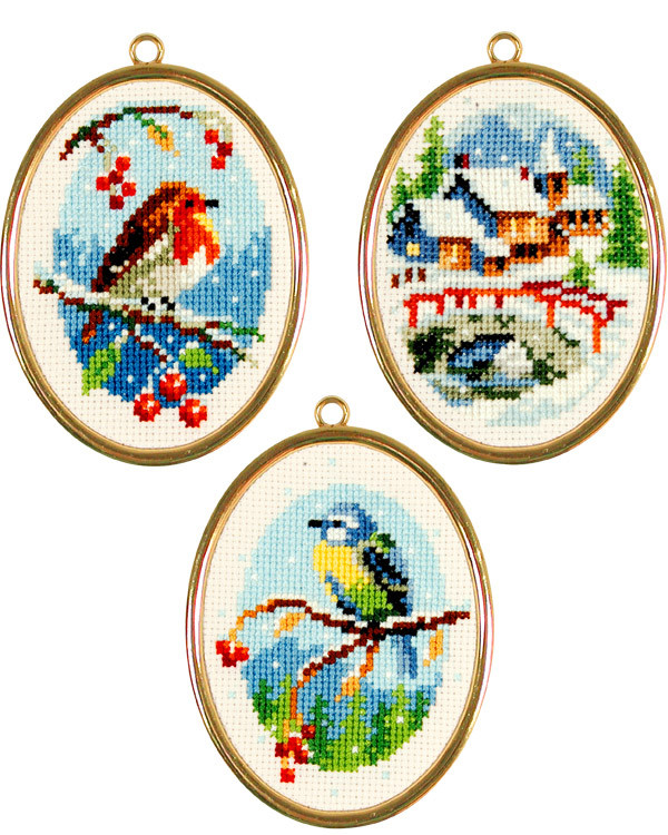 Bilder Vintermotiv 3-pk