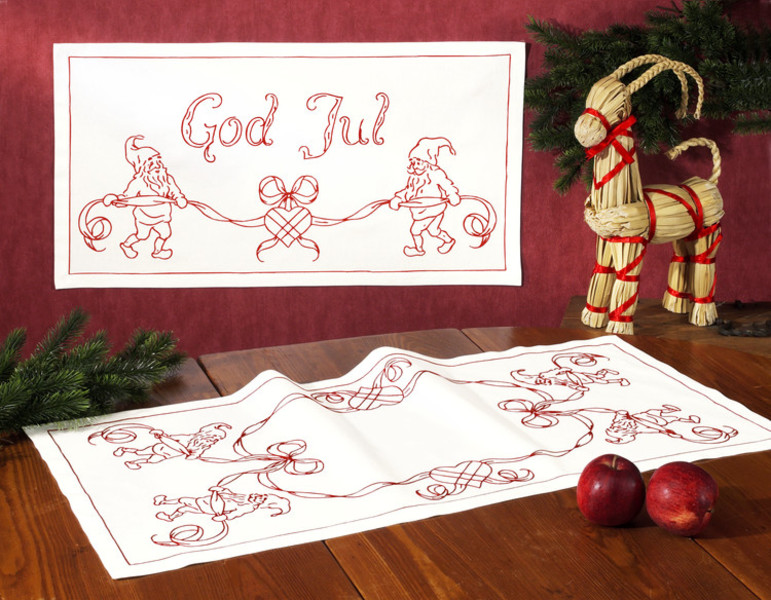 Broderikit Bonad God Jul