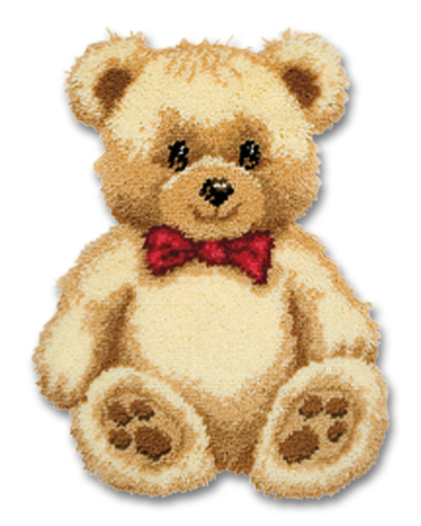 Ryatæppe bamse