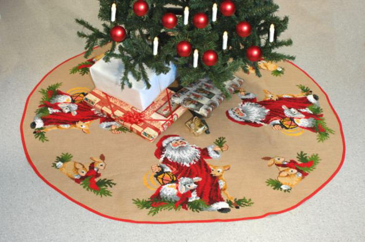 Stickpackung Tannenbaumdecke Freunde des Schneemannes
