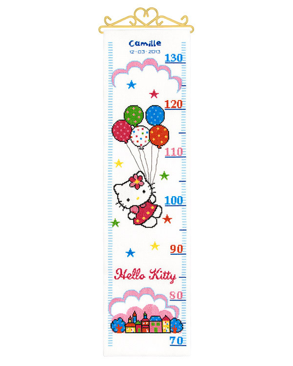 Måleveggteppe Hello Kitty