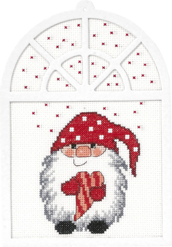 Fensterdekoration Weihnachtsherz