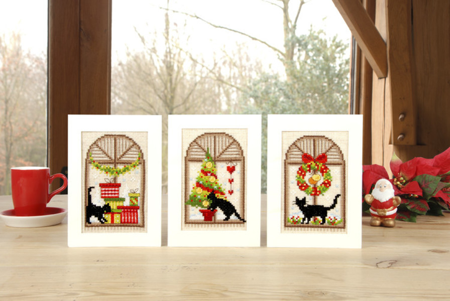 Karten Am Fenster 3-er Pack