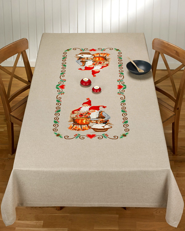 Middagsduk Julegrøt