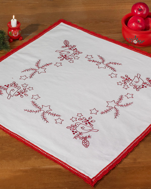 Broderikit Duk Vacker jul