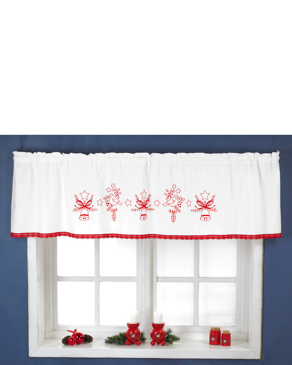 Gardinenkappe Weihnachten