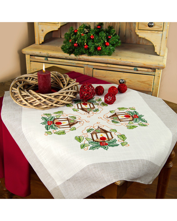 Broderikit Duk Ljuslykta