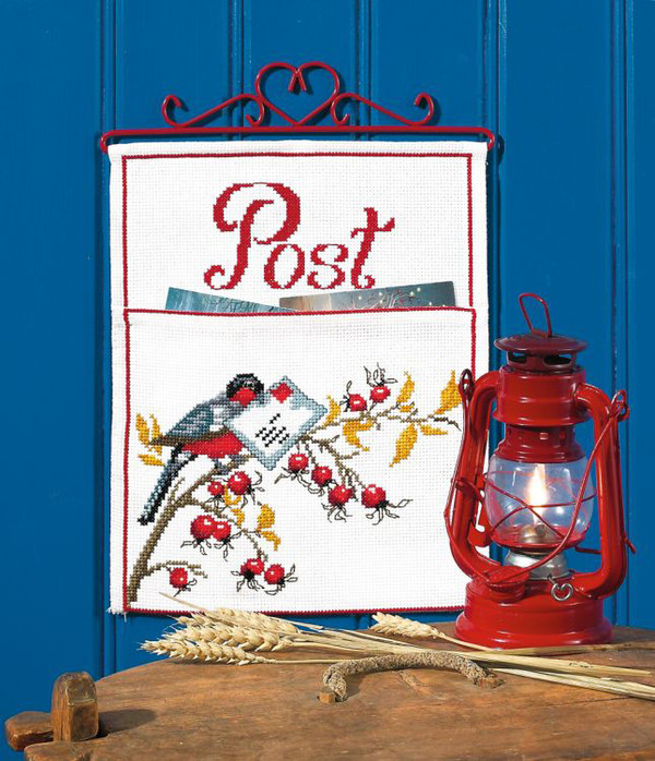 Broderikit Julpost Domherre