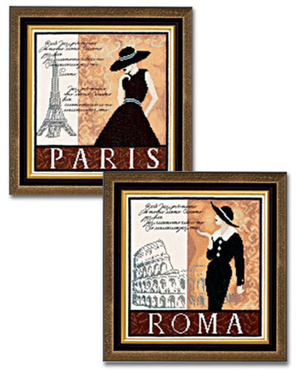 Broderikit Tavla Paris