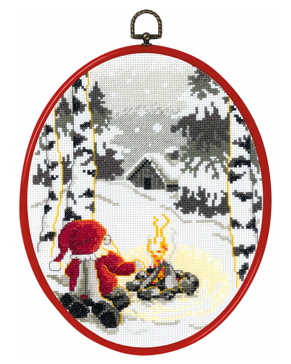 Flexibild Am Lagerfeuer