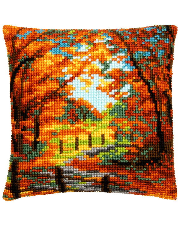 Kissen Herbstfarben