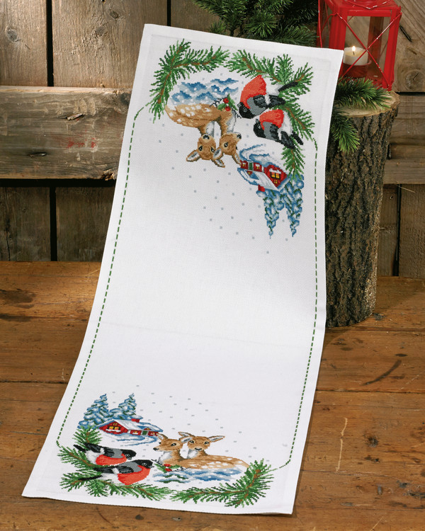 Läufer Im Schnee