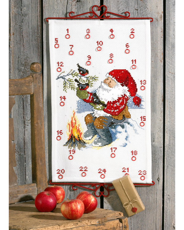 Broderikit Kalender Kære venner