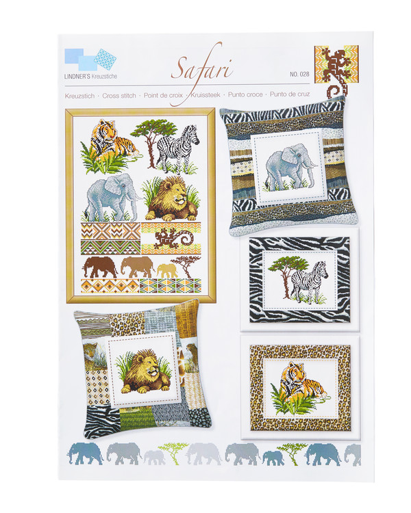 Kirjontasetti Safari