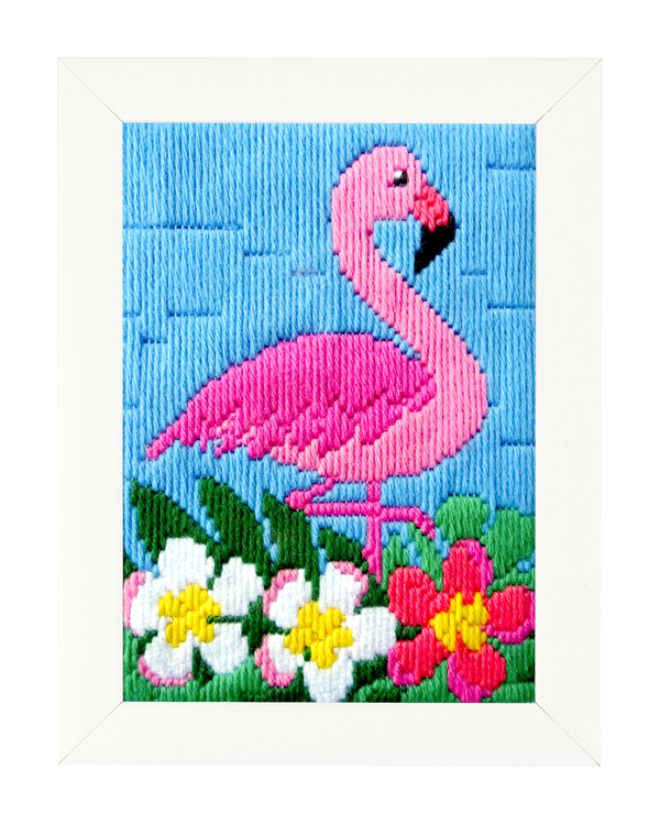 Langstich Flamingo